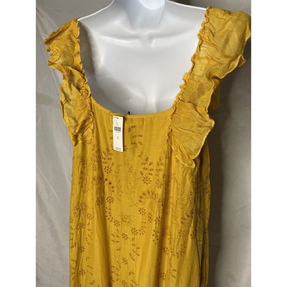 Payal Jain Fallon Eyelet Maxi Dress NWT Anthropologie Sz 12 - Picture 4 of 7